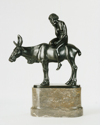 Hermann Haase Ilsenburg Madchenakt Auf Einem Fabeltier Letter Stiftung